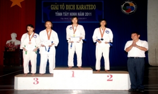 Giải vô địch Karatedo tỉnh Tây Ninh: Bến Cầu dẫn đầu