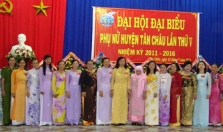 Đại hội điểm Hội LHPN huyện Tân Châu lần thứ V, nhiệm kỳ 2011 - 2016
