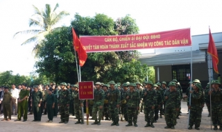 Tây Ninh: Ra quân làm công tác dân vận