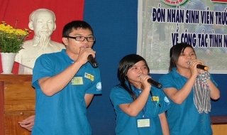 Gò Dầu: Đón sinh viên TP.HCM tham gia công tác tình nguyện