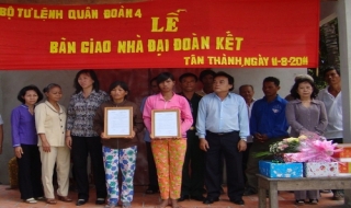 Tân Châu: Tặng nhà tình thương cho hộ phụ nữ nghèo