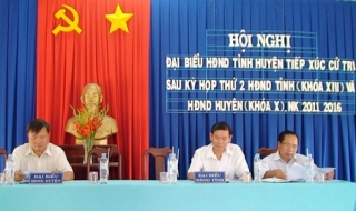 Đại biểu HĐND hai cấp: Tiếp xúc cử tri huyện Trảng Bàng