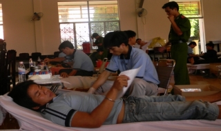 Gò Dầu: Tổ chức hiến máu nhân đạo