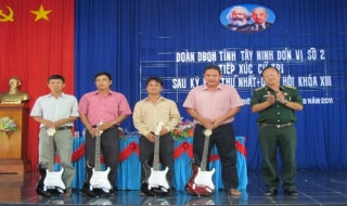 Đoàn ĐBQH tỉnh Tây Ninh tiếp xúc cử tri 2 huyện Tân Biên và Gò Dầu