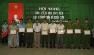 Tân Biên: Nỗ lực phòng cháy chữa cháy