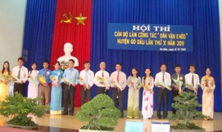 Huyện Gò Dầu: Tổ chức hội thi “Dân vận khéo”