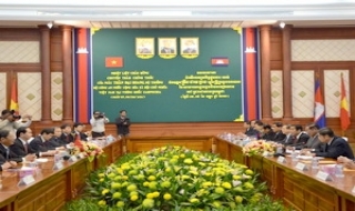 Công an Việt Nam và Campuchia thúc đẩy hợp tác