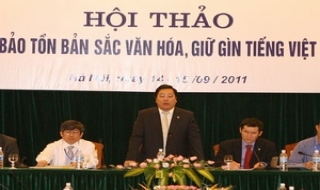 Phổ biến tiếng Việt đối với cộng đồng kiều bào
