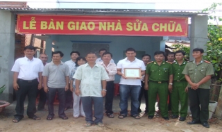 Công an Châu Thành: Hỗ trợ công an viên có hoàn cảnh khó khăn
