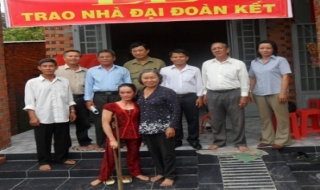 Hội nạn nhân CĐDC/dioxin Tây Ninh: Tặng nhà ĐĐK tại huyện Gò Dầu