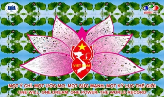Tranh ghép bản đồ tư duy Việt lập kỷ lục thế giới