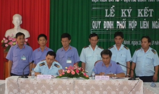 Viện KSND và Cục Hải quan Tây Ninh ký kết phối hợp liên ngành