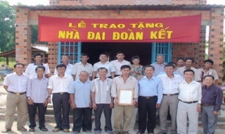 Trảng Bàng: Bàn giao 74 căn nhà ĐĐK
