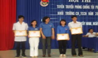 Hội thi Tuyên truyền phòng chống tội phạm