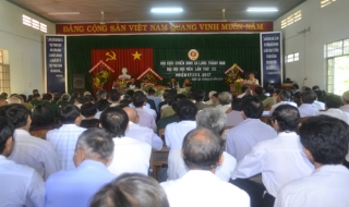 Hội CCB Long Thành Nam tổ chức Đại hội điểm