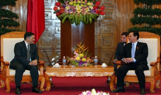 Thủ tướng Nguyễn Tấn Dũng tiếp lãnh đạo Interpol