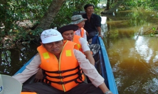 Trên 400 học sinh huyện Trảng Bàng phải nghỉ học vì lụt