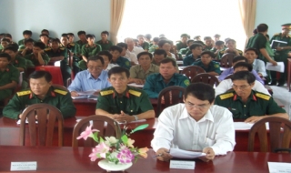 Ban CHQS huyện Châu Thành: Phát động đợt thi đua cao điểm