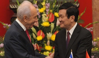 Chủ tịch nước hội đàm với Tổng thống Israel