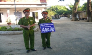 UBND tỉnh tặng Bằng khen cho các cá nhân phá các vụ trộm cắp tài sản