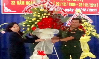 Huyện Gò Dầu: họp mặt kỷ niệm 67 năm Ngày thành lập QĐND Việt Nam