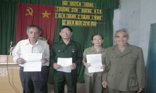 Chi hội truyền thống Trường Sơn đường Hồ Chí Minh: Kết nạp thêm hội viên