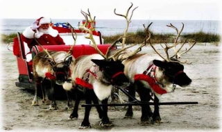 Nghìn lẻ một kiểu di chuyển của ông già Noel