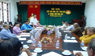 Tân Châu: Tiếp xúc chức sắc tôn giáo, dân tộc