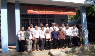 Trảng Bàng: Tặng nhà tình nghĩa cho gia đình chính sách