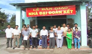 Huyện Dương Minh Châu: Tặng 12 căn nhà ĐĐK cho người nghèo