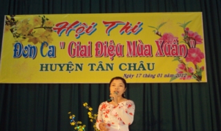 “Giai điệu mùa xuân” Tân Châu