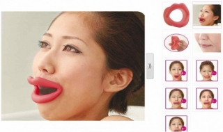 Môi mọng chống nhăn mặt