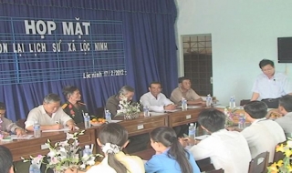 Toạ đàm lịch sử xã Lộc Ninh, huyện Dương Minh Châu