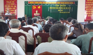 Tân Châu: Tập huấn công tác xây dựng đời sống văn hoá cơ sở