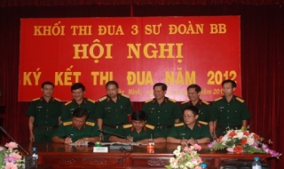 Quân khu 7: 3 Sư đoàn ký kết giao ước thi đua