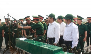 Sư Đoàn 5 và Bộ CHQS tỉnh Tây Ninh ra quân huấn luyện năm 2012, phát động Phong trào “LLVT chung tay xây dựng nông thôn mới”