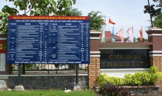 Xã An Tịnh (Trảng Bàng): Phấn đấu đến năm 2013 hoàn thành 19 tiêu chí xây dựng nông thôn mới