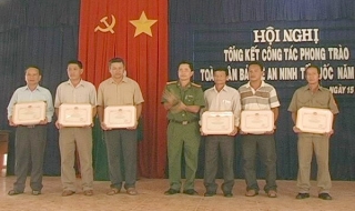 Công an huyện Dương Minh Châu với phong trào Toàn dân bảo vệ ANTQ