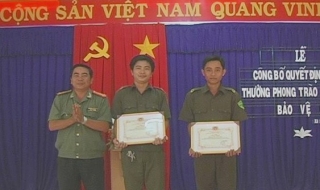 Công an Tây Ninh: Khen thưởng các cá nhân dũng cảm truy bắt tội phạm