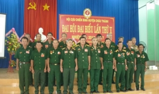 Châu Thành:  Đại hội đại biểu Hội Cựu chiến binh huyện lần V nhiệm kỳ 2012 - 2017