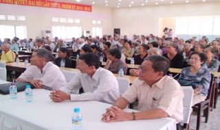 Trảng Bàng: Họp mặt truyền thống Hội Người tù kháng chiến