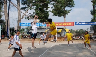 Kết thúc giải vô địch bóng chuyền huyện Trảng Bàng và Gò Dầu