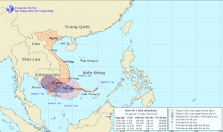 Bão số 1 tiến gần bờ biển Bình Thuận – Bến Tre gây mưa lớn, biển động rất mạnh
