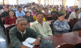 Tân Biên - Tân Châu: Triển khai phương án bố trí cho nhân dân được thụ hưởng ở khu dân cư biên giới Chàng Riệc.