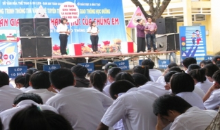 Ban ATGT tỉnh: Tuyên truyền về ATGT trong trường học