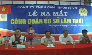 Huyện Dương Minh Châu: Thành lập công đoàn cơ sở Công ty TNHH Can Sports Việt Nam