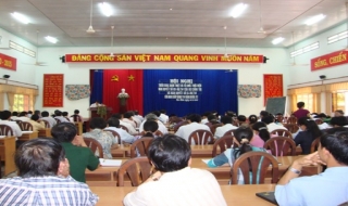 Ban Thường vụ Huyện uỷ Tân Châu:  Triển khai, quán triệt Nghị quyết 09 của Bộ Chính trị và Nghị quyết 13 của BCH Trung ương Đảng