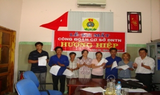 Tân Châu: Ra mắt Công đoàn cơ sở DNTN