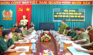 Tân Châu: Sơ kết công tác phòng chống cướp có vũ khí ở biên giới