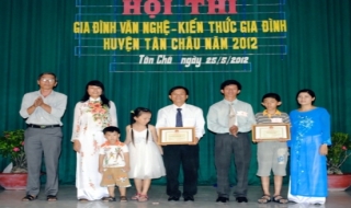 Tân Biên – Tân Châu: Tổ chức hội thi Kiến thức gia đình